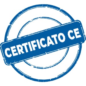 Certificato garanzia CE